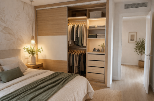 armario a medida en Murcia con puertas correderas y diseño interior personalizado